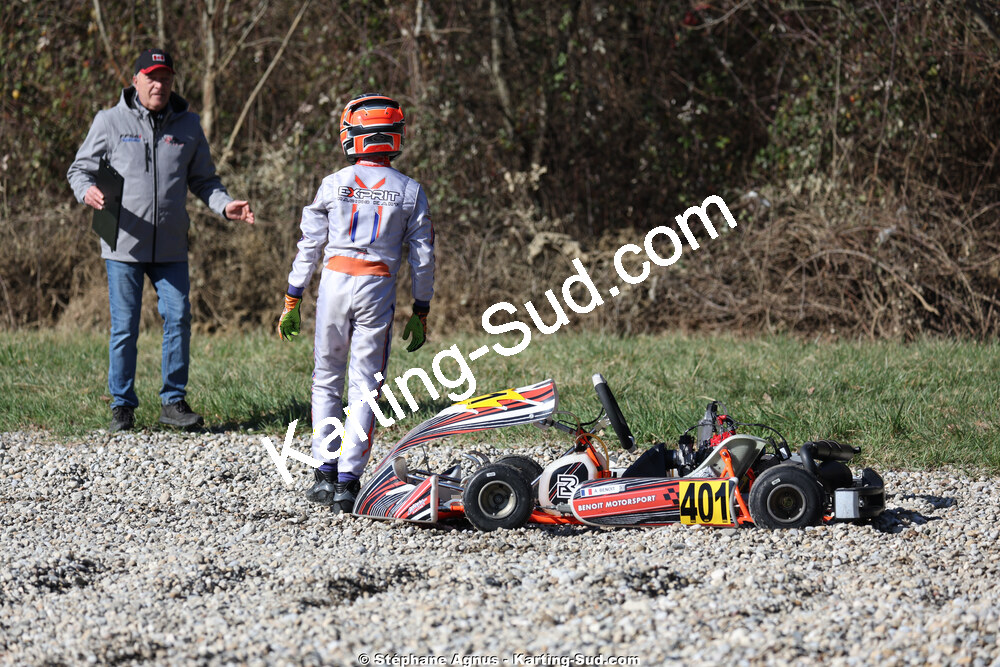Arthur BENOIT, Pierre ALLEMAND — 28/02 & 01/03/2026 : 1ère manche du Championnat du Sud 2026 à Aigues-Vives (photos Stéphane Agnus) 2026 — karting