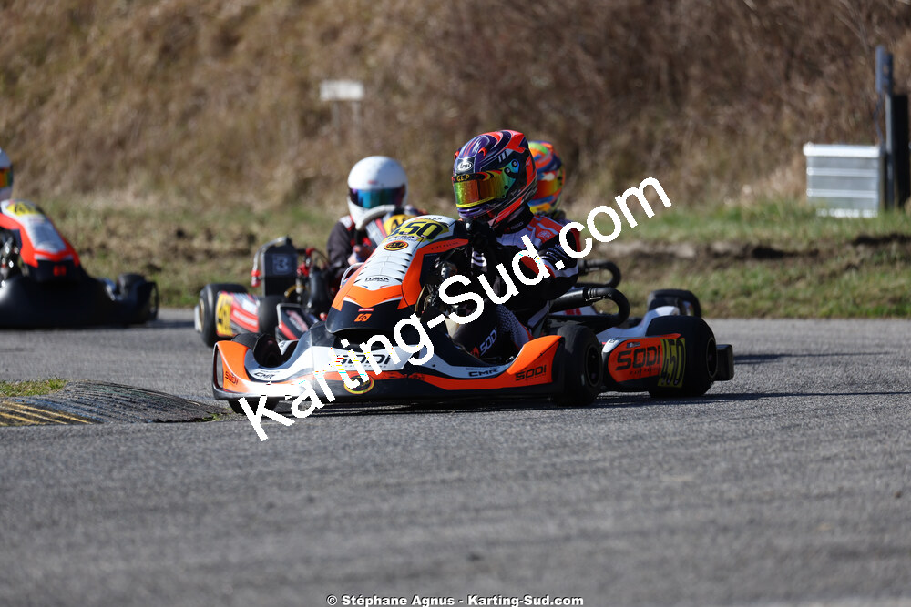 Tyméo CIAMA — 28/02 & 01/03/2026 : 1ère manche du Championnat du Sud 2026 à Aigues-Vives (photos Stéphane Agnus) 2026 — karting
