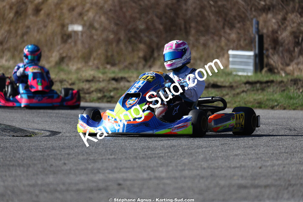 Nationale — 28/02 & 01/03/2026 : 1ère manche du Championnat du Sud 2026 à Aigues-Vives (photos Stéphane Agnus) 2026 — karting