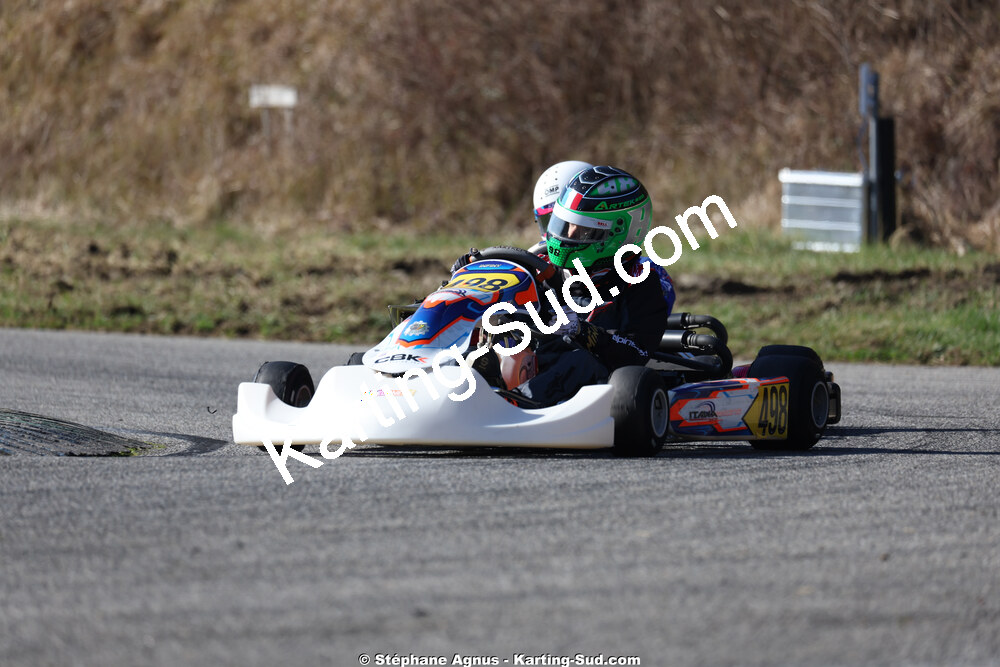 Nationale — 28/02 & 01/03/2026 : 1ère manche du Championnat du Sud 2026 à Aigues-Vives (photos Stéphane Agnus) 2026 — karting