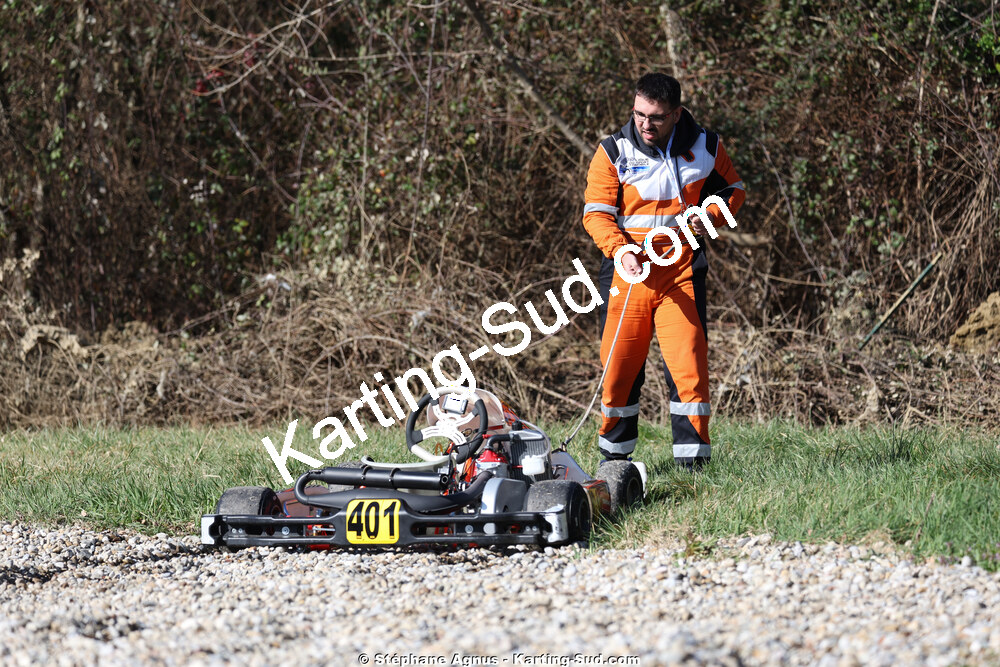 Nationale — 28/02 & 01/03/2026 : 1ère manche du Championnat du Sud 2026 à Aigues-Vives (photos Stéphane Agnus) 2026 — karting