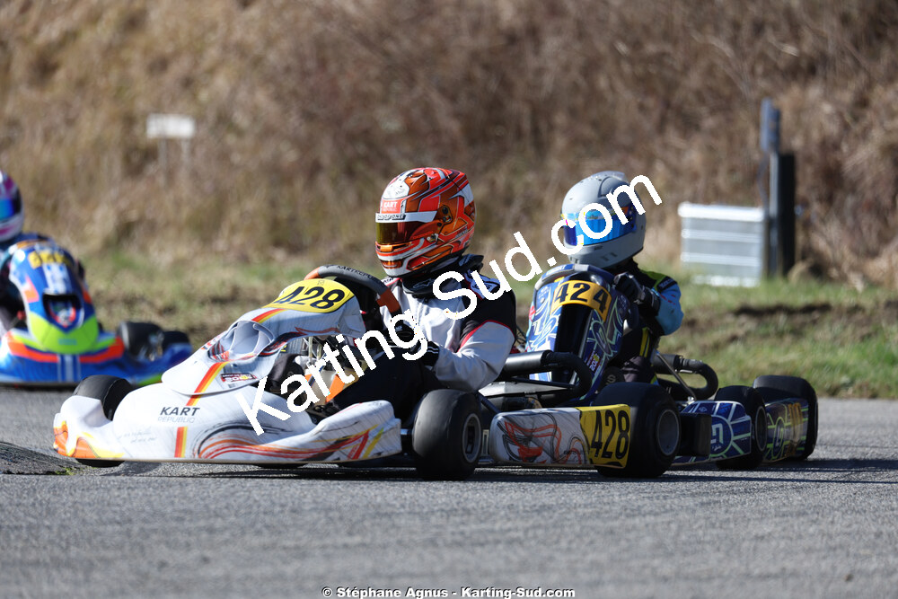 Nationale — 28/02 & 01/03/2026 : 1ère manche du Championnat du Sud 2026 à Aigues-Vives (photos Stéphane Agnus) 2026 — karting