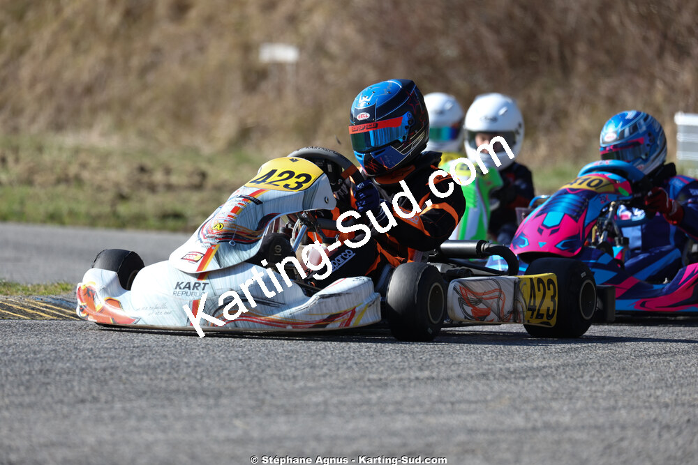 Nationale — 28/02 & 01/03/2026 : 1ère manche du Championnat du Sud 2026 à Aigues-Vives (photos Stéphane Agnus) 2026 — karting