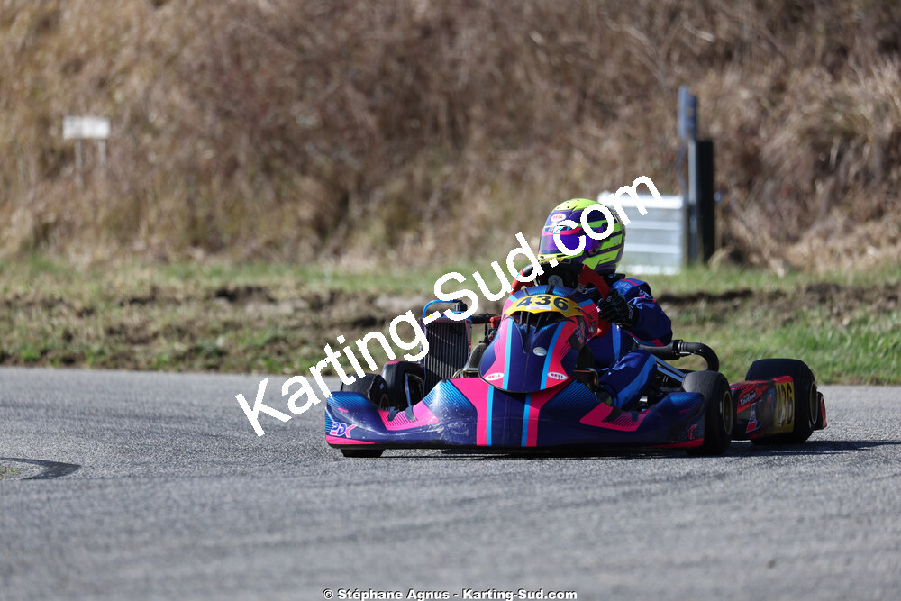 Nationale — 28/02 & 01/03/2026 : 1ère manche du Championnat du Sud 2026 à Aigues-Vives (photos Stéphane Agnus) 2026 — karting
