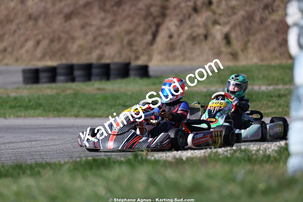 Nationale — 28/02 & 01/03/2026 : 1ère manche du Championnat du Sud 2026 à Aigues-Vives (photos Stéphane Agnus) 2026 — karting