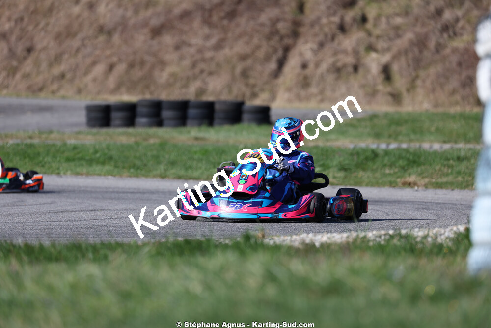 Nationale — 28/02 & 01/03/2026 : 1ère manche du Championnat du Sud 2026 à Aigues-Vives (photos Stéphane Agnus) 2026 — karting