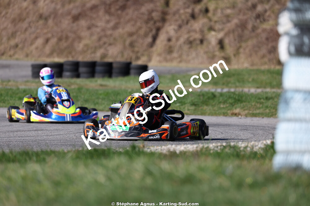 Nationale — 28/02 & 01/03/2026 : 1ère manche du Championnat du Sud 2026 à Aigues-Vives (photos Stéphane Agnus) 2026 — karting