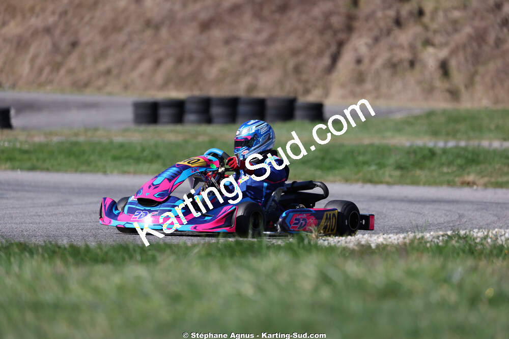 Nationale — 28/02 & 01/03/2026 : 1ère manche du Championnat du Sud 2026 à Aigues-Vives (photos Stéphane Agnus) 2026 — karting