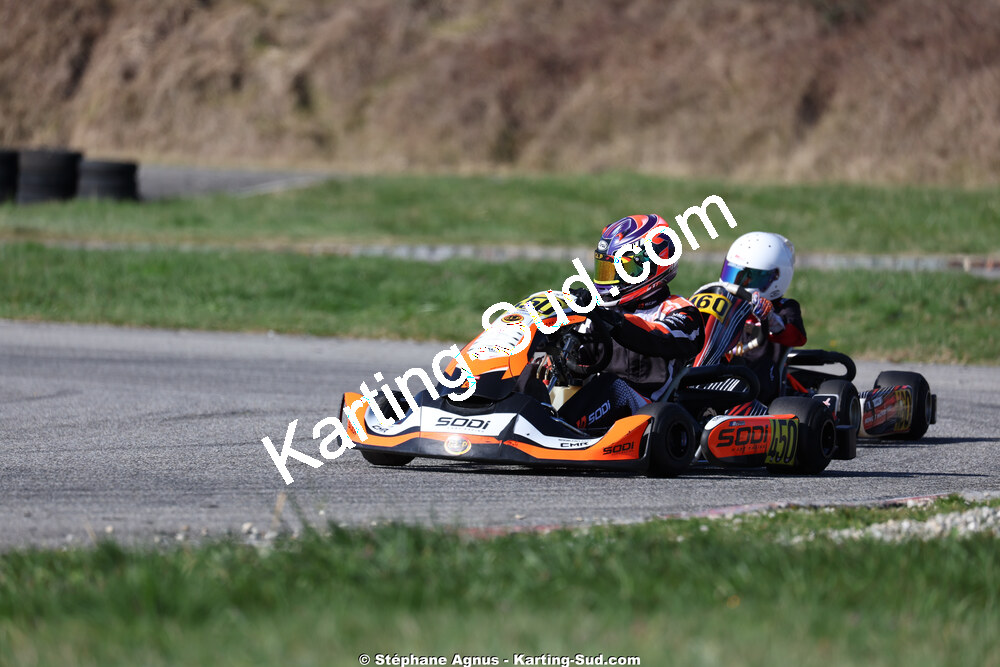 Tyméo CIAMA — 28/02 & 01/03/2026 : 1ère manche du Championnat du Sud 2026 à Aigues-Vives (photos Stéphane Agnus) 2026 — karting