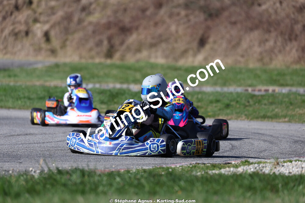Nationale — 28/02 & 01/03/2026 : 1ère manche du Championnat du Sud 2026 à Aigues-Vives (photos Stéphane Agnus) 2026 — karting