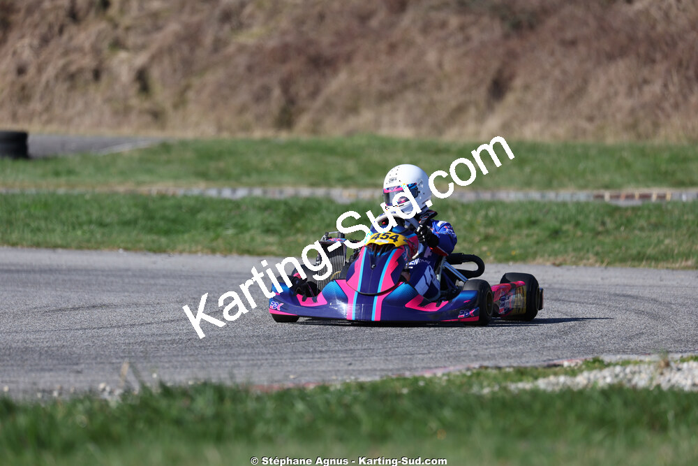 Nationale — 28/02 & 01/03/2026 : 1ère manche du Championnat du Sud 2026 à Aigues-Vives (photos Stéphane Agnus) 2026 — karting