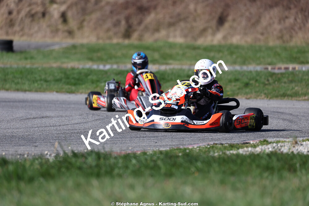 Nationale — 28/02 & 01/03/2026 : 1ère manche du Championnat du Sud 2026 à Aigues-Vives (photos Stéphane Agnus) 2026 — karting