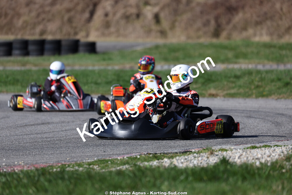 Nationale — 28/02 & 01/03/2026 : 1ère manche du Championnat du Sud 2026 à Aigues-Vives (photos Stéphane Agnus) 2026 — karting