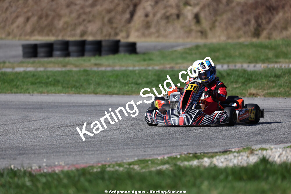 Nationale — 28/02 & 01/03/2026 : 1ère manche du Championnat du Sud 2026 à Aigues-Vives (photos Stéphane Agnus) 2026 — karting