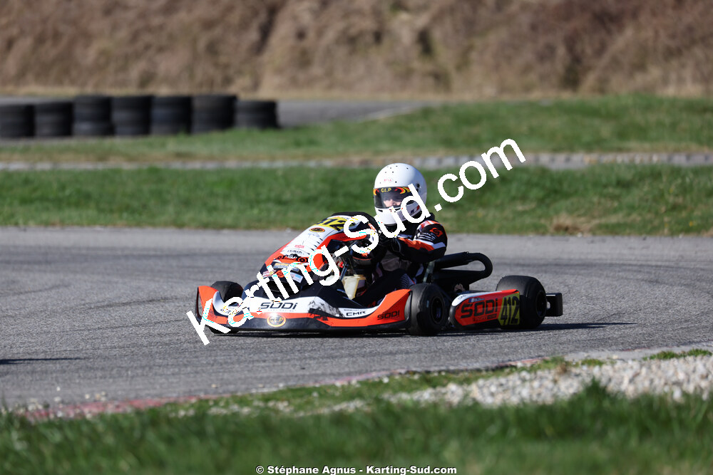 Nationale — 28/02 & 01/03/2026 : 1ère manche du Championnat du Sud 2026 à Aigues-Vives (photos Stéphane Agnus) 2026 — karting