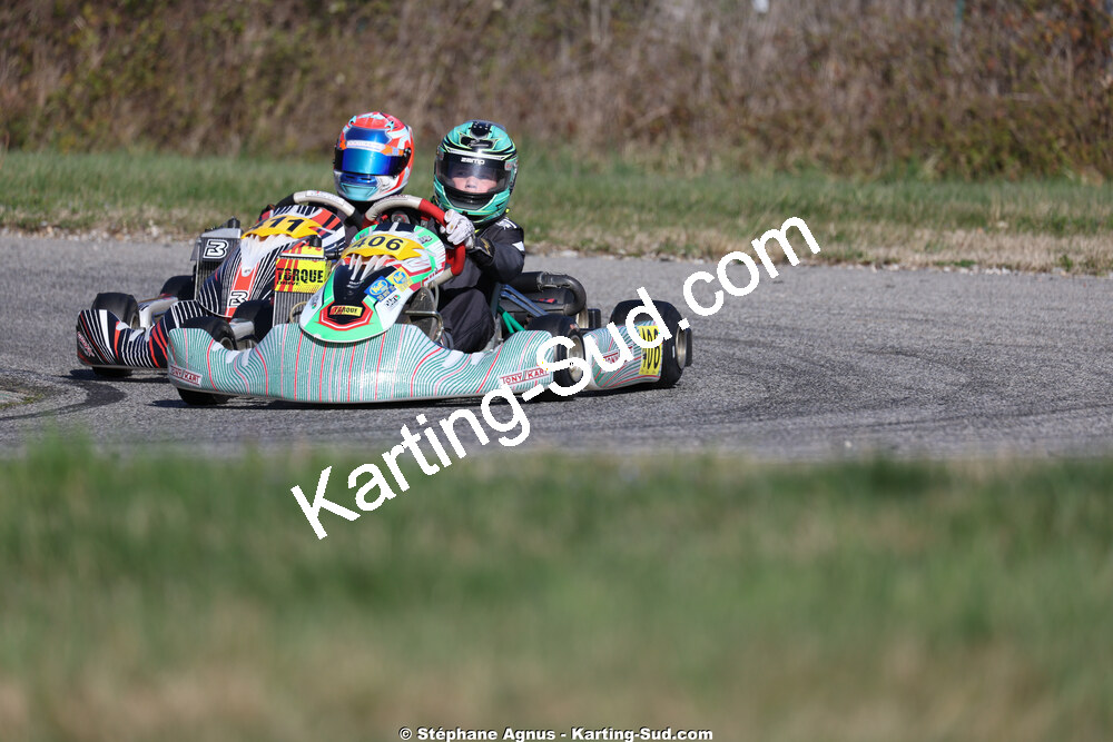 Nationale — 28/02 & 01/03/2026 : 1ère manche du Championnat du Sud 2026 à Aigues-Vives (photos Stéphane Agnus) 2026 — karting