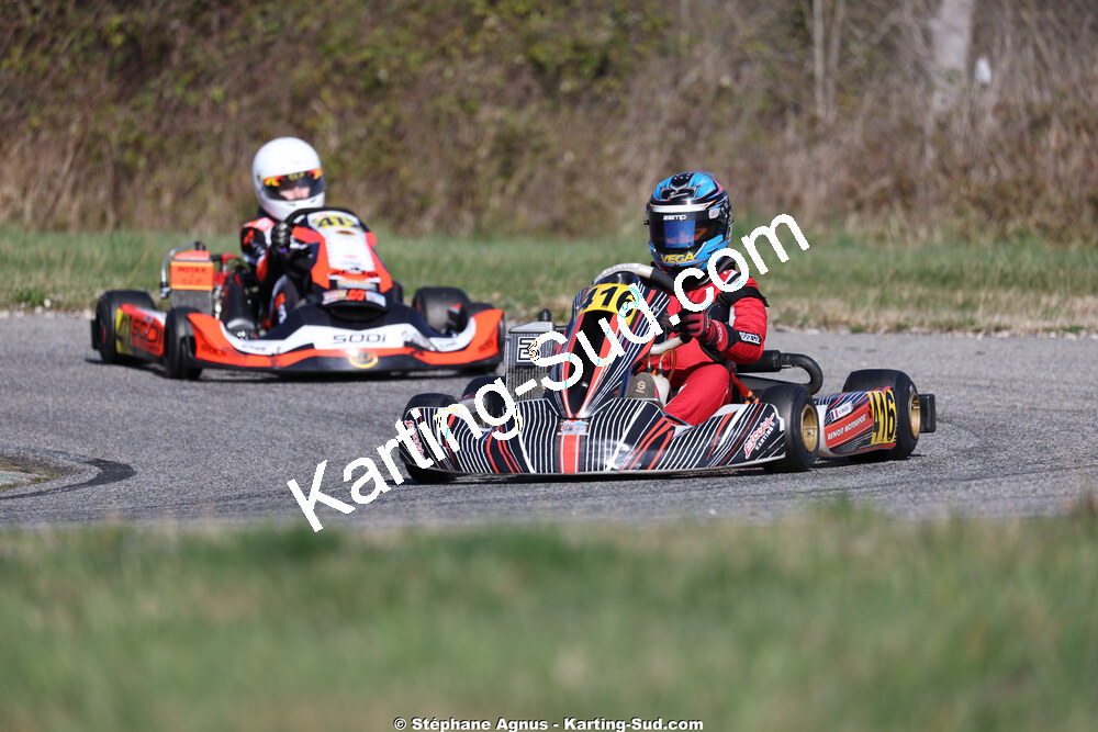 Nationale — 28/02 & 01/03/2026 : 1ère manche du Championnat du Sud 2026 à Aigues-Vives (photos Stéphane Agnus) 2026 — karting