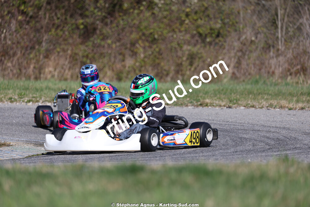 Nationale — 28/02 & 01/03/2026 : 1ère manche du Championnat du Sud 2026 à Aigues-Vives (photos Stéphane Agnus) 2026 — karting