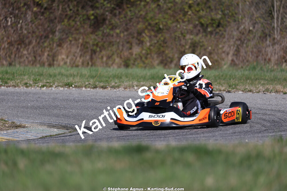 Nationale — 28/02 & 01/03/2026 : 1ère manche du Championnat du Sud 2026 à Aigues-Vives (photos Stéphane Agnus) 2026 — karting