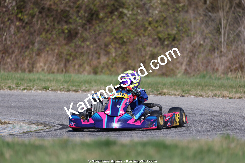 Nationale — 28/02 & 01/03/2026 : 1ère manche du Championnat du Sud 2026 à Aigues-Vives (photos Stéphane Agnus) 2026 — karting