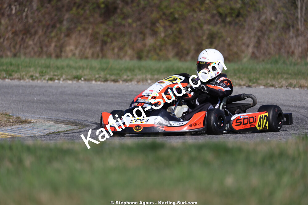 Cléa BOURACHOT — 28/02 & 01/03/2026 : 1ère manche du Championnat du Sud 2026 à Aigues-Vives (photos Stéphane Agnus) 2026 — karting