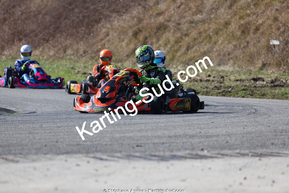 Sénior — 28/02 & 01/03/2026 : 1ère manche du Championnat du Sud 2026 à Aigues-Vives (photos Stéphane Agnus) 2026 — karting