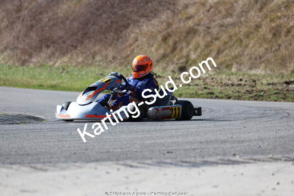 Sénior — 28/02 & 01/03/2026 : 1ère manche du Championnat du Sud 2026 à Aigues-Vives (photos Stéphane Agnus) 2026 — karting