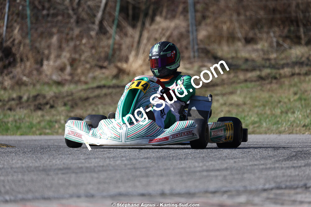 Sénior — 28/02 & 01/03/2026 : 1ère manche du Championnat du Sud 2026 à Aigues-Vives (photos Stéphane Agnus) 2026 — karting