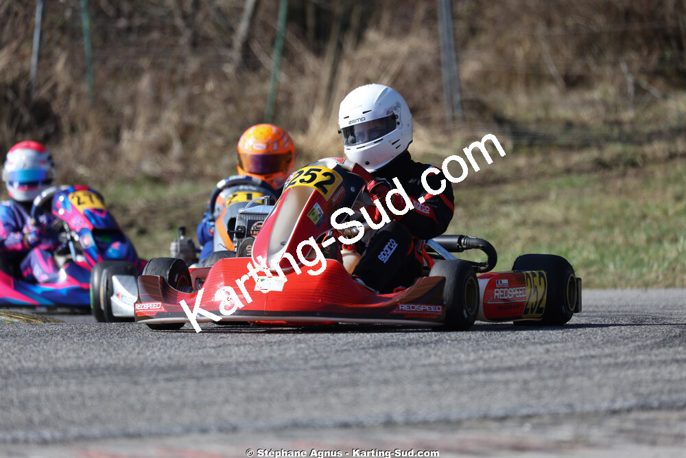 Sénior — 28/02 & 01/03/2026 : 1ère manche du Championnat du Sud 2026 à Aigues-Vives (photos Stéphane Agnus) 2026 — karting