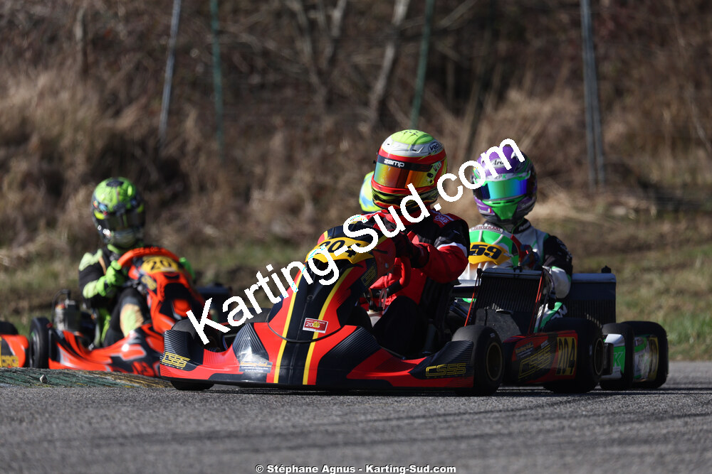 Vincent REBBERT — 28/02 & 01/03/2026 : 1ère manche du Championnat du Sud 2026 à Aigues-Vives (photos Stéphane Agnus) 2026 — karting