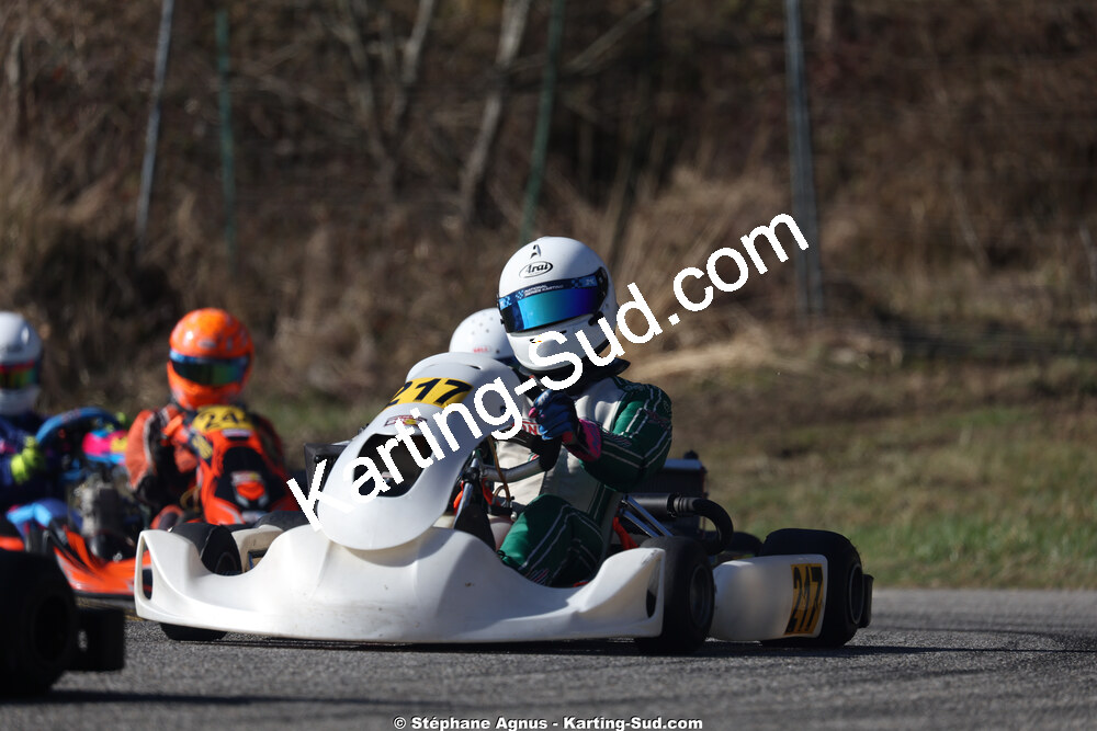 Sénior — 28/02 & 01/03/2026 : 1ère manche du Championnat du Sud 2026 à Aigues-Vives (photos Stéphane Agnus) 2026 — karting