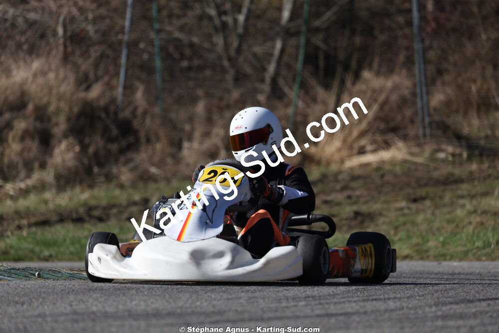 Sénior — 28/02 & 01/03/2026 : 1ère manche du Championnat du Sud 2026 à Aigues-Vives (photos Stéphane Agnus) 2026 — karting