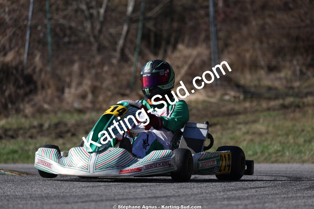 Sénior — 28/02 & 01/03/2026 : 1ère manche du Championnat du Sud 2026 à Aigues-Vives (photos Stéphane Agnus) 2026 — karting