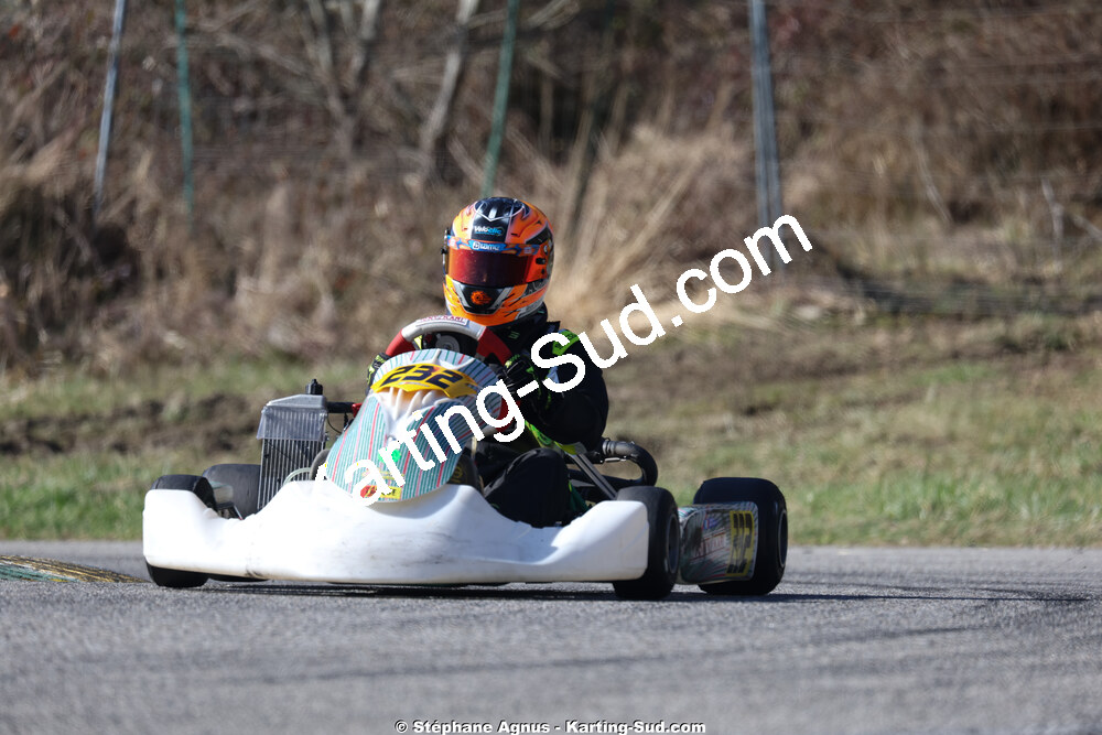 Sénior — 28/02 & 01/03/2026 : 1ère manche du Championnat du Sud 2026 à Aigues-Vives (photos Stéphane Agnus) 2026 — karting