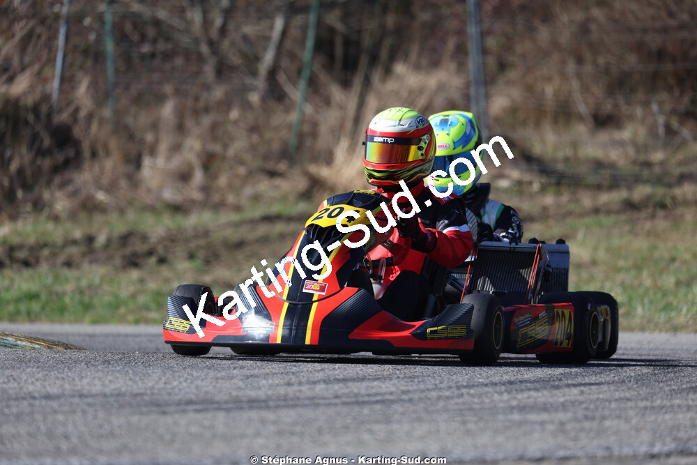 Sénior — 28/02 & 01/03/2026 : 1ère manche du Championnat du Sud 2026 à Aigues-Vives (photos Stéphane Agnus) 2026 — karting