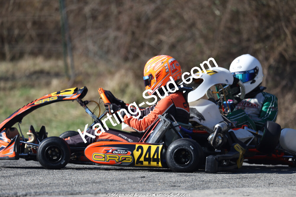 Sénior — 28/02 & 01/03/2026 : 1ère manche du Championnat du Sud 2026 à Aigues-Vives (photos Stéphane Agnus) 2026 — karting