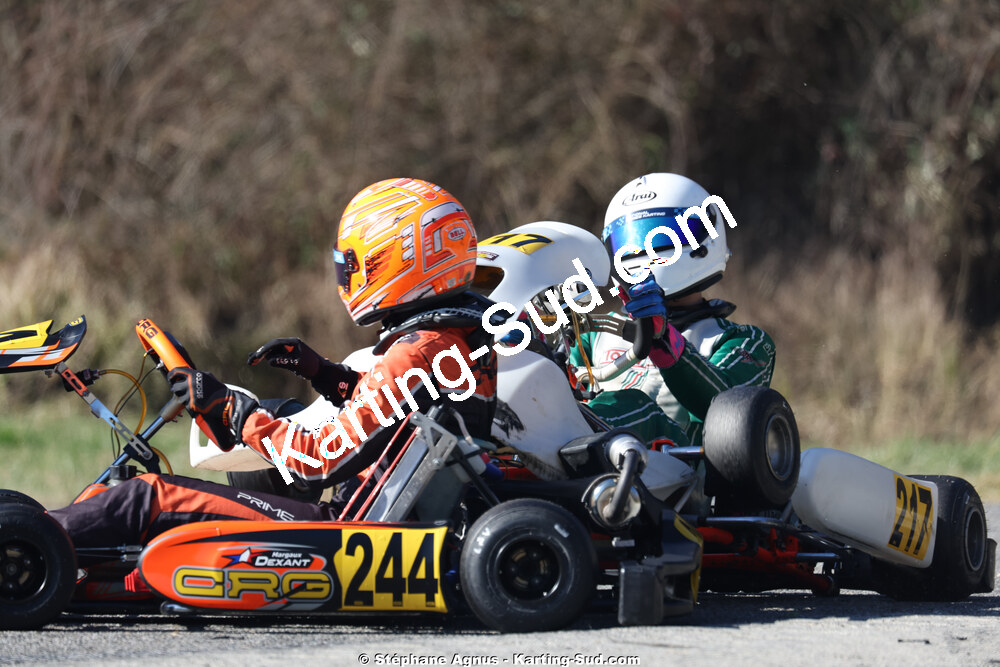 Sénior — 28/02 & 01/03/2026 : 1ère manche du Championnat du Sud 2026 à Aigues-Vives (photos Stéphane Agnus) 2026 — karting