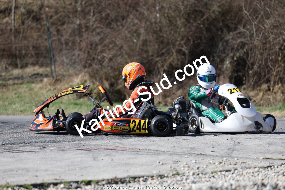 Sénior — 28/02 & 01/03/2026 : 1ère manche du Championnat du Sud 2026 à Aigues-Vives (photos Stéphane Agnus) 2026 — karting