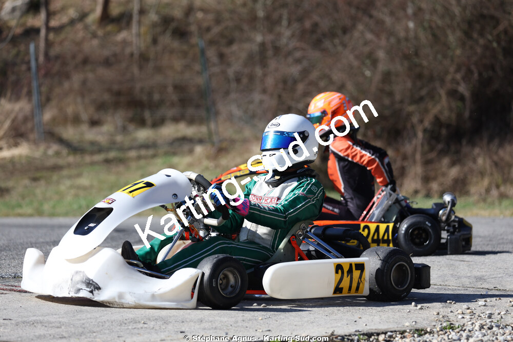 Sénior — 28/02 & 01/03/2026 : 1ère manche du Championnat du Sud 2026 à Aigues-Vives (photos Stéphane Agnus) 2026 — karting