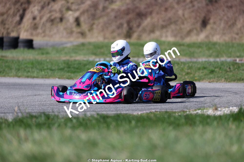 Sénior — 28/02 & 01/03/2026 : 1ère manche du Championnat du Sud 2026 à Aigues-Vives (photos Stéphane Agnus) 2026 — karting