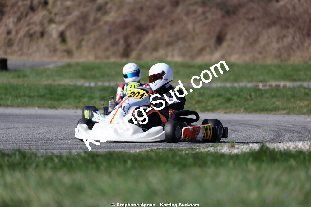 Sénior — 28/02 & 01/03/2026 : 1ère manche du Championnat du Sud 2026 à Aigues-Vives (photos Stéphane Agnus) 2026 — karting