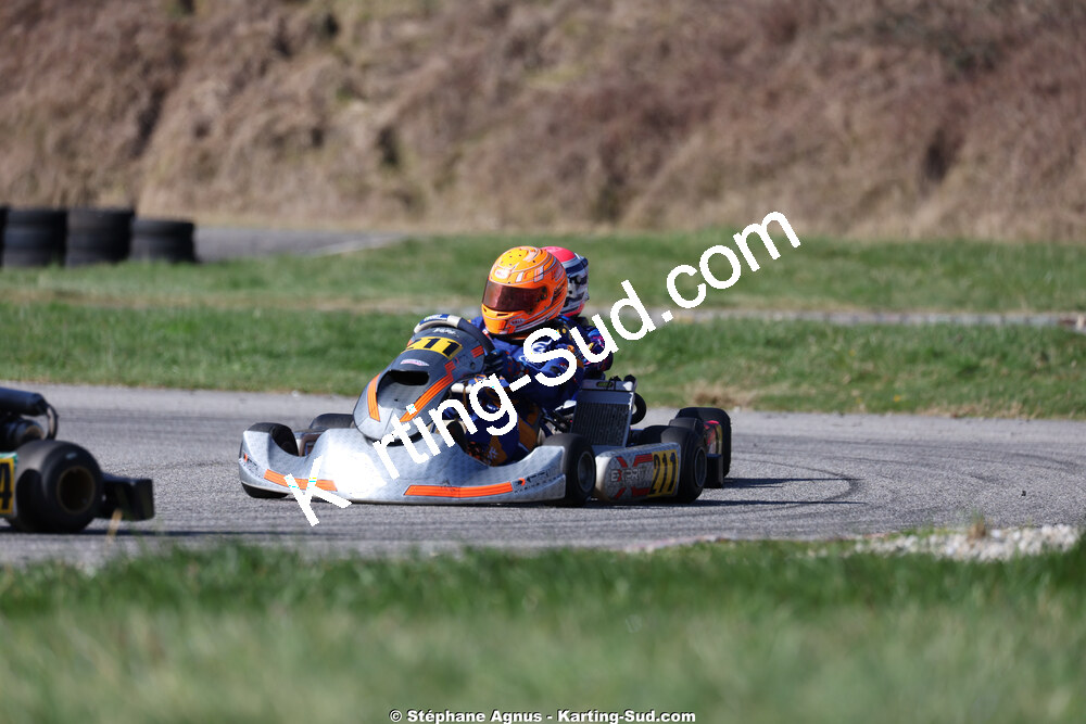 Emie LEONCE — 28/02 & 01/03/2026 : 1ère manche du Championnat du Sud 2026 à Aigues-Vives (photos Stéphane Agnus) 2026 — karting