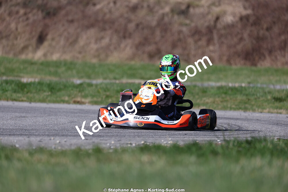 Sénior — 28/02 & 01/03/2026 : 1ère manche du Championnat du Sud 2026 à Aigues-Vives (photos Stéphane Agnus) 2026 — karting