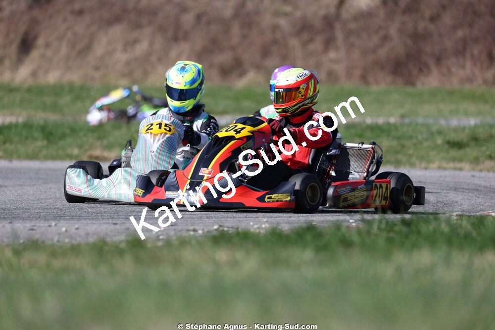 Sénior — 28/02 & 01/03/2026 : 1ère manche du Championnat du Sud 2026 à Aigues-Vives (photos Stéphane Agnus) 2026 — karting