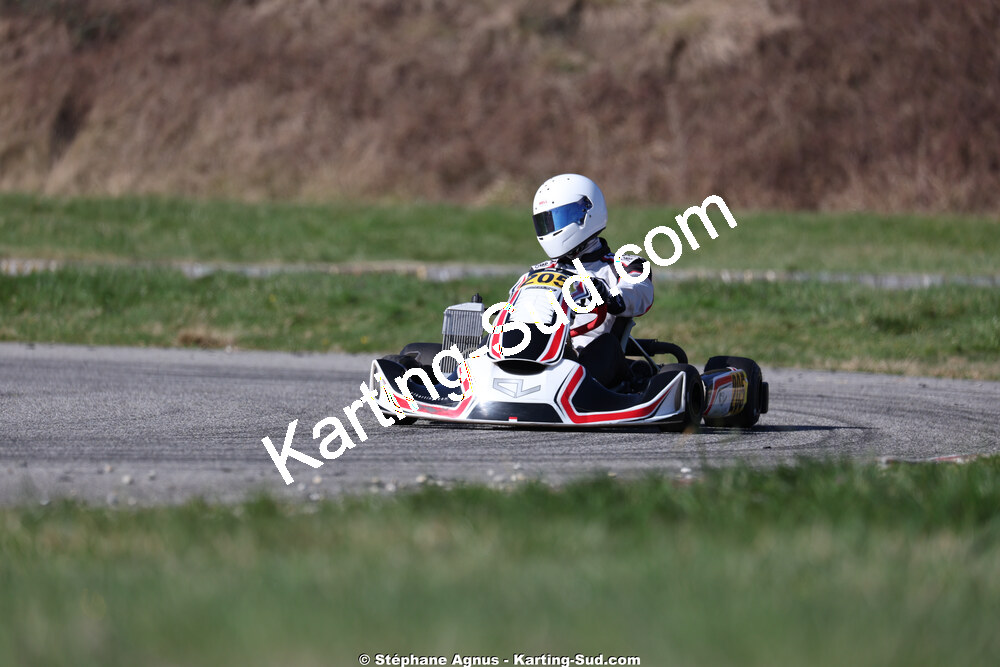 Sénior — 28/02 & 01/03/2026 : 1ère manche du Championnat du Sud 2026 à Aigues-Vives (photos Stéphane Agnus) 2026 — karting