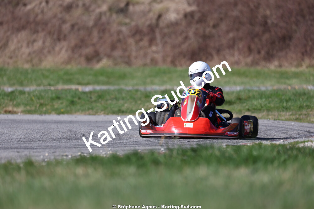 Sénior — 28/02 & 01/03/2026 : 1ère manche du Championnat du Sud 2026 à Aigues-Vives (photos Stéphane Agnus) 2026 — karting