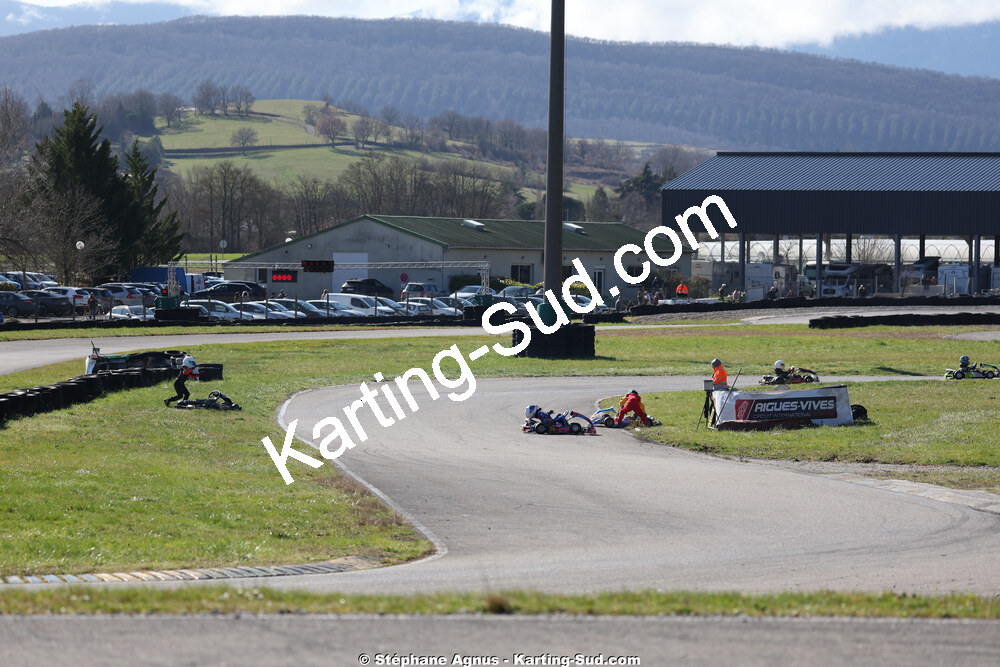 Mini 60 — 28/02 & 01/03/2026 : 1ère manche du Championnat du Sud 2026 à Aigues-Vives (photos Stéphane Agnus) 2026 — karting