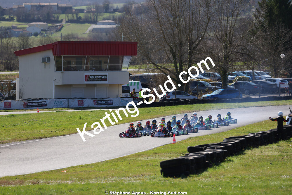 Mini 60 — 28/02 & 01/03/2026 : 1ère manche du Championnat du Sud 2026 à Aigues-Vives (photos Stéphane Agnus) 2026 — karting