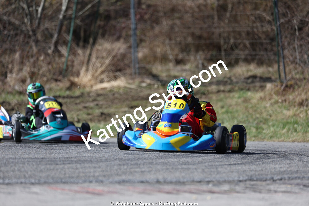 Mini 60 — 28/02 & 01/03/2026 : 1ère manche du Championnat du Sud 2026 à Aigues-Vives (photos Stéphane Agnus) 2026 — karting