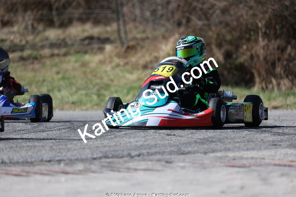 Mini 60 — 28/02 & 01/03/2026 : 1ère manche du Championnat du Sud 2026 à Aigues-Vives (photos Stéphane Agnus) 2026 — karting